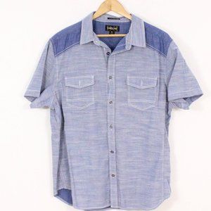 Helix Collared Short Sleeve Button Up